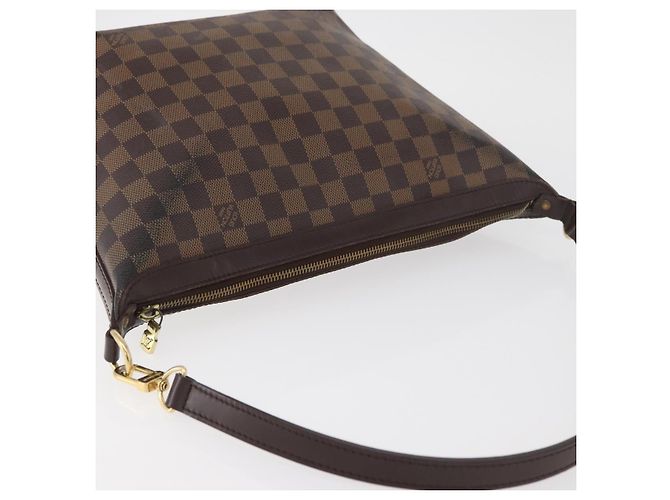 LOUIS VUITTON Borsa a Spalla Damier Ebene Illovo MM N51995 LV Auth YKZ1209 - vista 6
