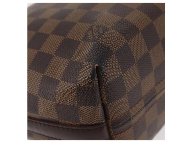 LOUIS VUITTON Borsa a Spalla Damier Ebene Illovo MM N51995 LV Auth YKZ1209 - vista 9