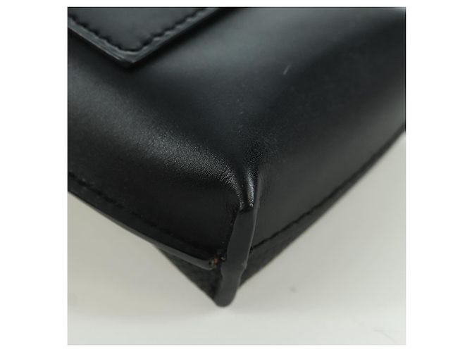 LOEWE Ghibli Collaborazione Gate Pocket Bag Pelle Marrone Argento Auth 172347SM - vista 16