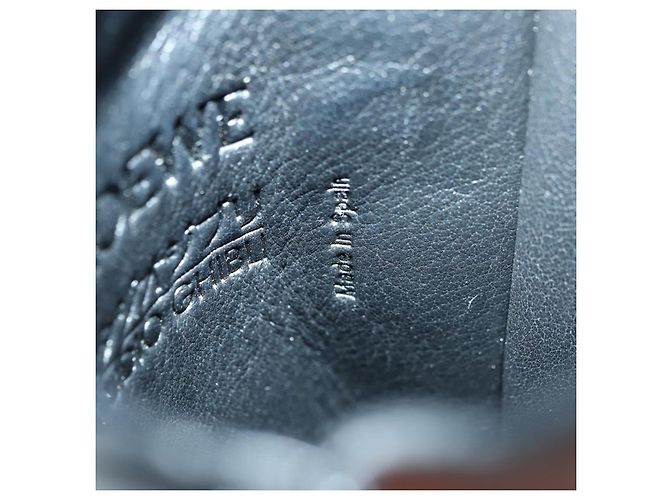LOEWE Ghibli Collaborazione Gate Pocket Bag Pelle Marrone Argento Auth 172347SM - vista 25