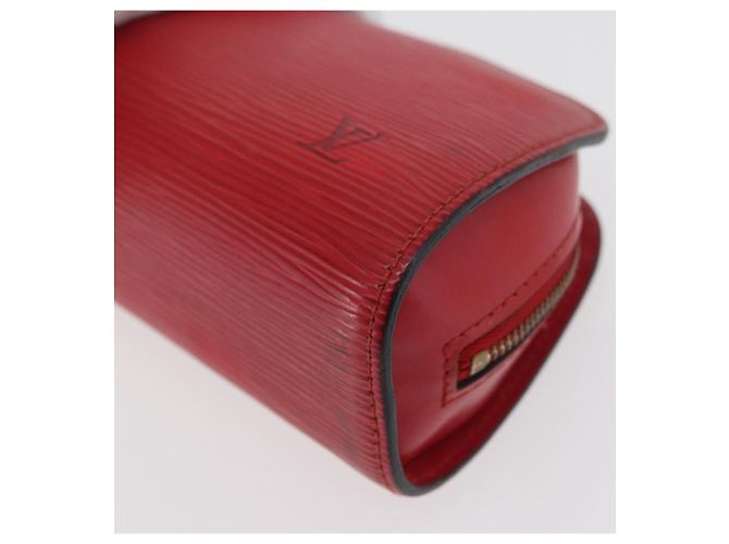 LOUIS VUITTON Pochette Dauphine PM Epi Rosso Castigliano M48447 LV Auth ti3880 - vista 14