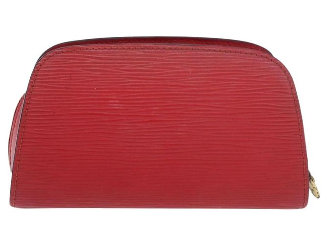 LOUIS VUITTON Pochette Dauphine PM Epi Rosso Castigliano M48447 LV Auth ti3880 - vista 2