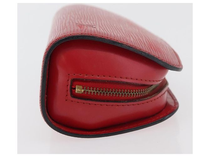 LOUIS VUITTON Pochette Dauphine PM Epi Rosso Castigliano M48447 LV Auth ti3880 - vista 3
