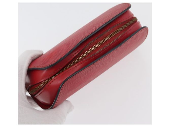 LOUIS VUITTON Pochette Dauphine PM Epi Rosso Castigliano M48447 LV Auth ti3880 - vista 5