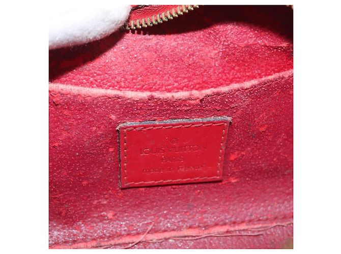 LOUIS VUITTON Pochette Dauphine PM Epi Rosso Castigliano M48447 LV Auth ti3880 - vista 9
