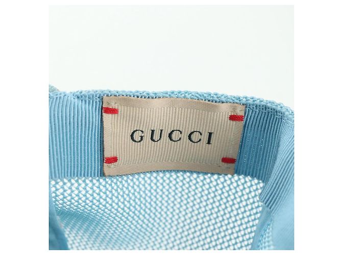 Cappello in cotone blu della collaborazione GUCCI con Peter Rabbit Auth BA12083A - vista 19