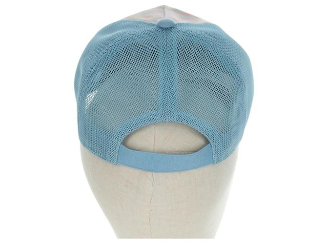 Cappello in cotone blu della collaborazione GUCCI con Peter Rabbit Auth BA12083A - vista 2