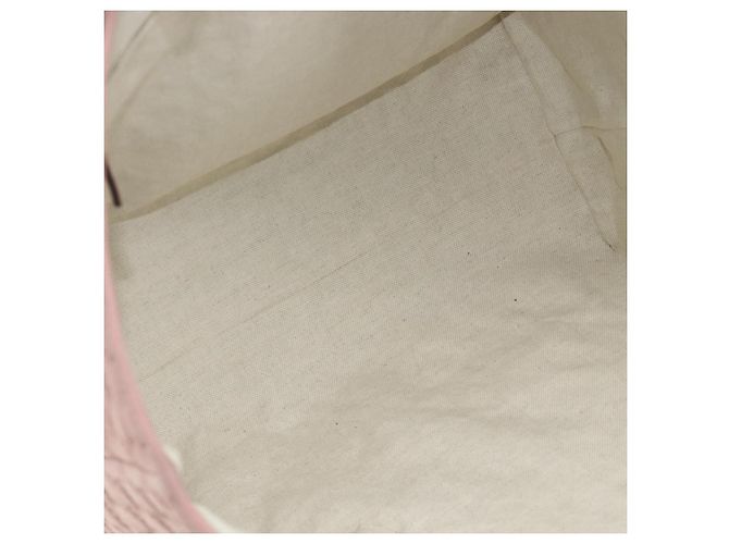 Borsa Tote GG Canvas Gucci Rosa Oro 211975 Auth mr2298V D'oro - vista 10