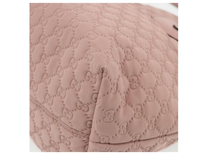 Borsa Tote GG Canvas Gucci Rosa Oro 211975 Auth mr2298V D'oro - vista 15