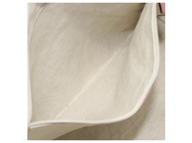 Borsa Tote GG Canvas Gucci Rosa Oro 211975 Auth mr2298V D'oro - vista 22