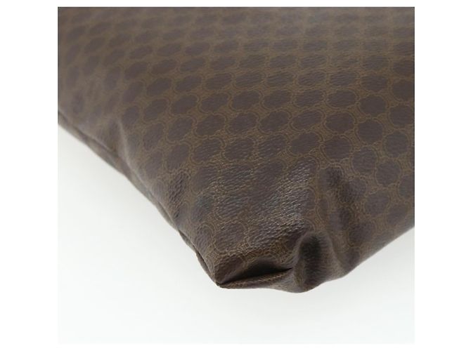Céline Borsa tote in tela Macadam CELINE in pelle PVC marrone oro Auth mr2315 D'oro - vista 16