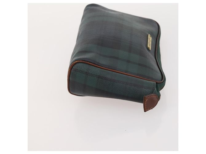 Autre Marque Borsa a Spalla Poro Ralph Lauren in Pelle PVC 3 Pezzi Verde Auth 174945 - vista 11