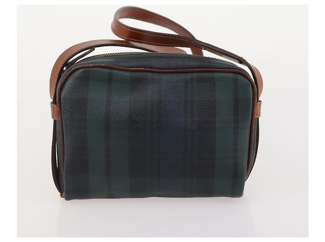 Autre Marque Borsa a Spalla Poro Ralph Lauren in Pelle PVC 3 Pezzi Verde Auth 174945 - vista 15