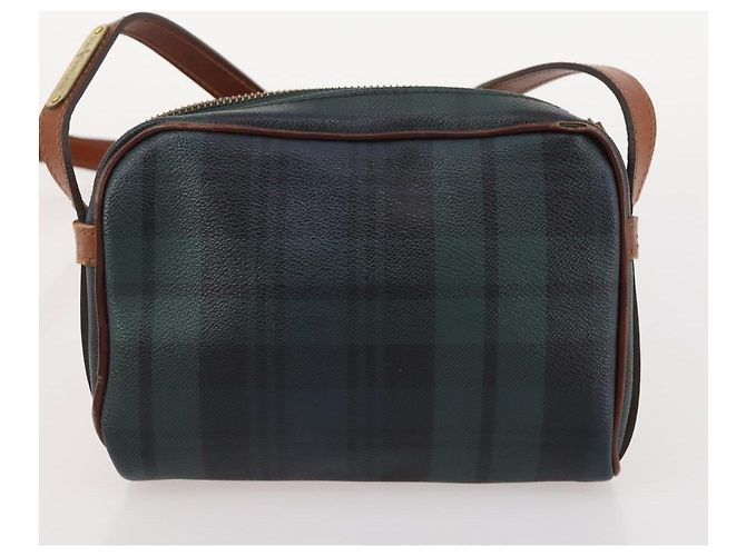 Autre Marque Borsa a Spalla Poro Ralph Lauren in Pelle PVC 3 Pezzi Verde Auth 174945 - vista 16