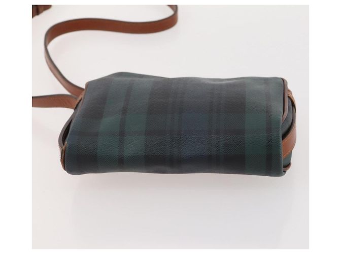 Autre Marque Borsa a Spalla Poro Ralph Lauren in Pelle PVC 3 Pezzi Verde Auth 174945 - vista 20