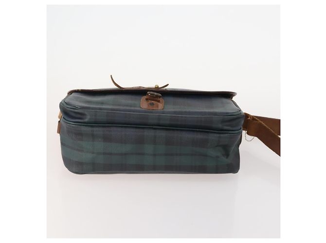 Autre Marque Borsa a Spalla Poro Ralph Lauren in Pelle PVC 3 Pezzi Verde Auth 174945 - vista 6