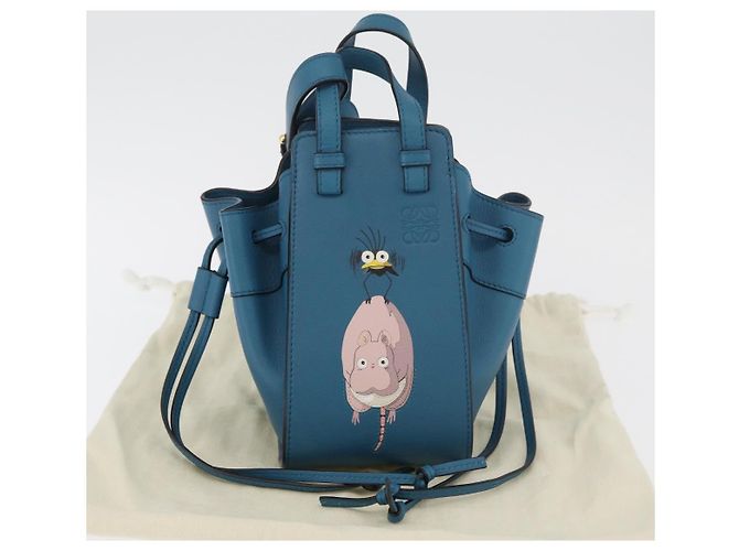 Hammock LOEWE - Ghibli La Città Incantata Amaca Piccola Flybird & Topo Baby Auth 158616SM Blu chiaro - vista 12