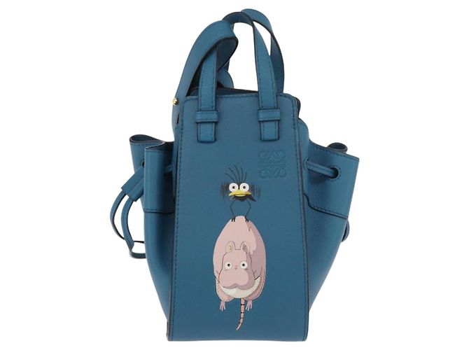 Hammock LOEWE - Ghibli La Città Incantata Amaca Piccola Flybird & Topo Baby Auth 158616SM Blu chiaro - vista 13