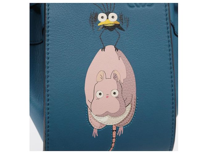 Hammock LOEWE - Ghibli La Città Incantata Amaca Piccola Flybird & Topo Baby Auth 158616SM Blu chiaro - vista 22