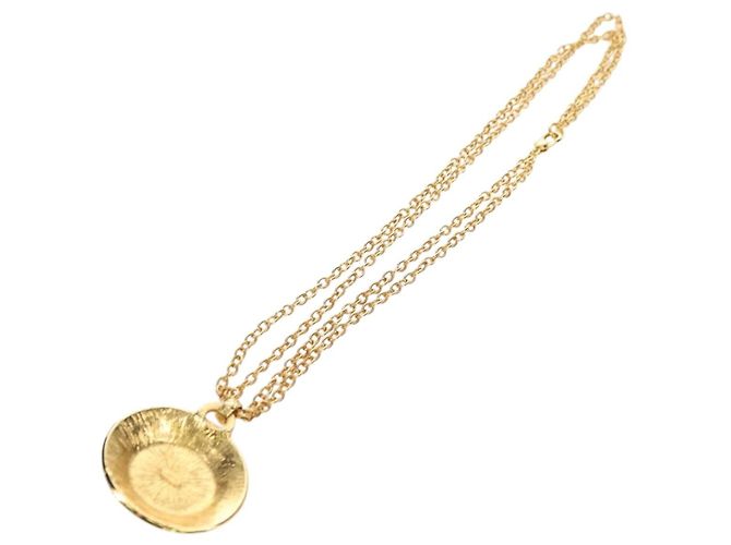 Collana Gianni Versace in metallo dorato Auth BA12056V - vista 6