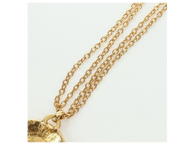 Collana Gianni Versace in metallo dorato Auth BA12056V - vista 8