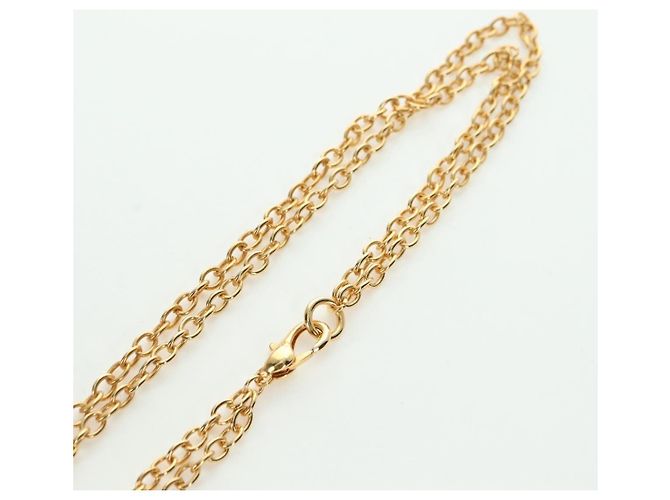 Collana Gianni Versace in metallo dorato Auth BA12056V - vista 9
