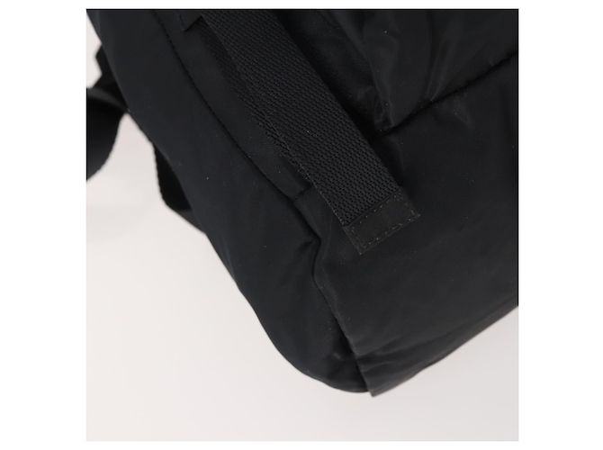 PRADA Backpack Nylon Black Silver Auth bs34260 Silvery - view 17