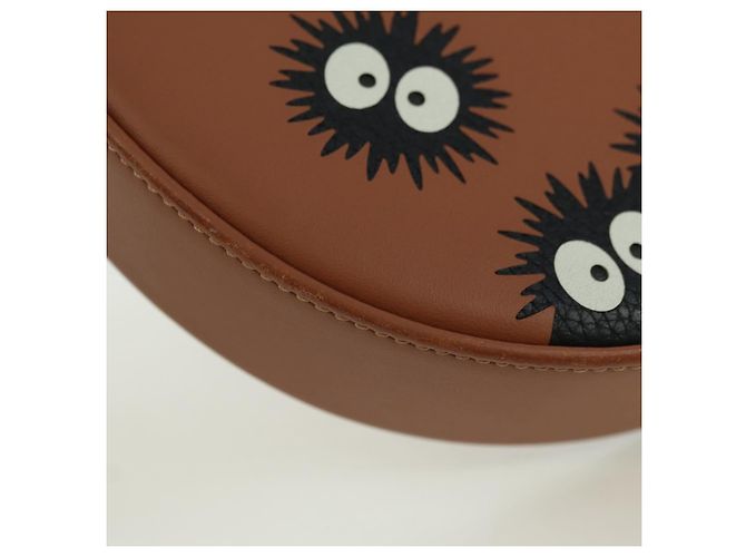 LOEWE - Borsa Il Mio Vicino Totoro Studio Ghibli Makkuro Kurosuke Auth YKZ1314SM Marrone - vista 15