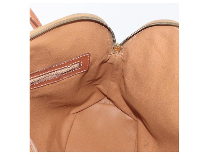 Céline Borsa a mano in tela Macadam CELINE in pelle PVC marrone oro Auth ti3854 D'oro - vista 19
