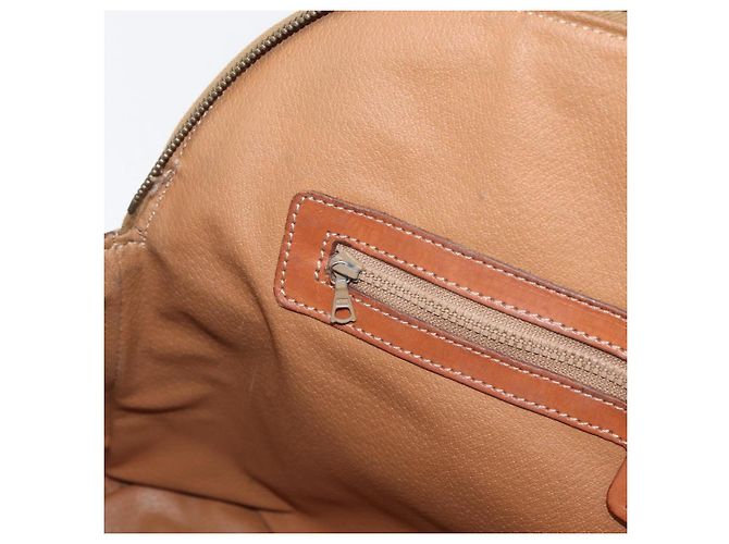 Céline Borsa a mano in tela Macadam CELINE in pelle PVC marrone oro Auth ti3854 D'oro - vista 21