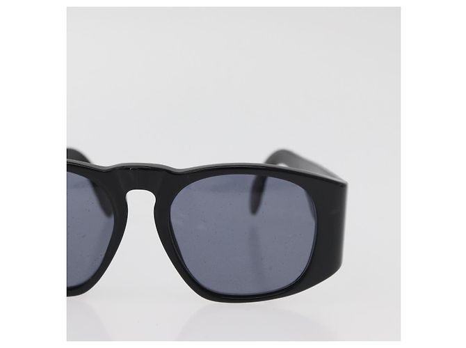 Gafas de sol CHANEL de plástico Negro CC Auth ka3896A - vista 4