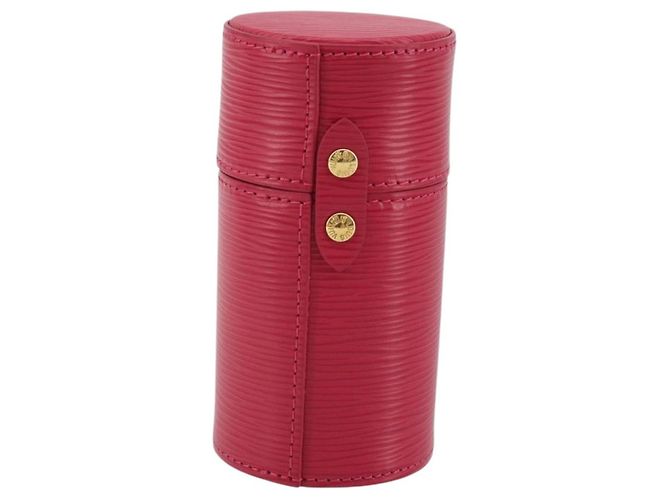 LOUIS VUITTON Astuccio da Viaggio Epi 100ml Astuccio Accessori Rosa LS0219 LV Auth 175661A - vista 2