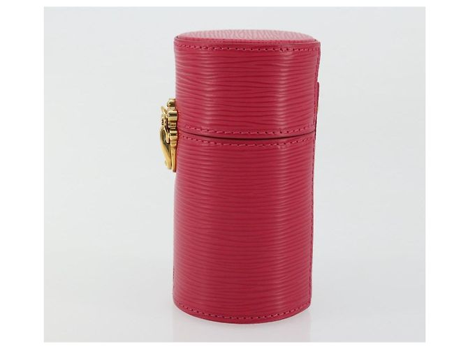 LOUIS VUITTON Astuccio da Viaggio Epi 100ml Astuccio Accessori Rosa LS0219 LV Auth 175661A - vista 3
