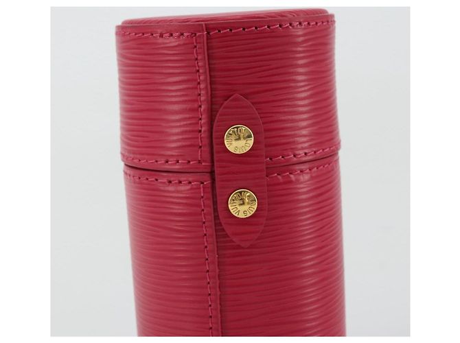 LOUIS VUITTON Astuccio da Viaggio Epi 100ml Astuccio Accessori Rosa LS0219 LV Auth 175661A - vista 8