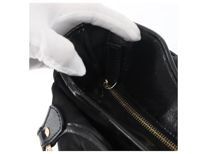FENDI Zucca Canvas Tote Bag Gold Black Auth ka3940 Schwarz Golden - Ansicht 10