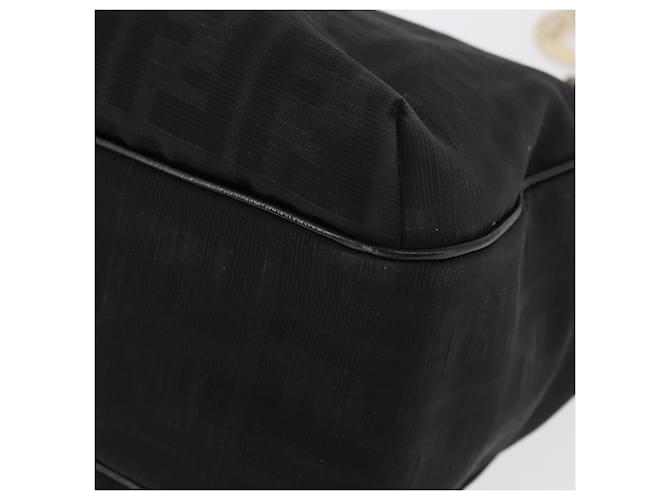 FENDI Zucca Canvas Tote Bag Gold Black Auth ka3940 Schwarz Golden - Ansicht 16
