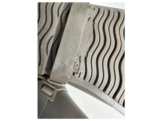 Botas de montar de goma vintage Givenchy Taupe EU37 Gris - vista 10
