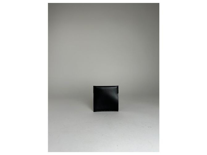 Céline Celine Leather Flat Pouch Black - view 9