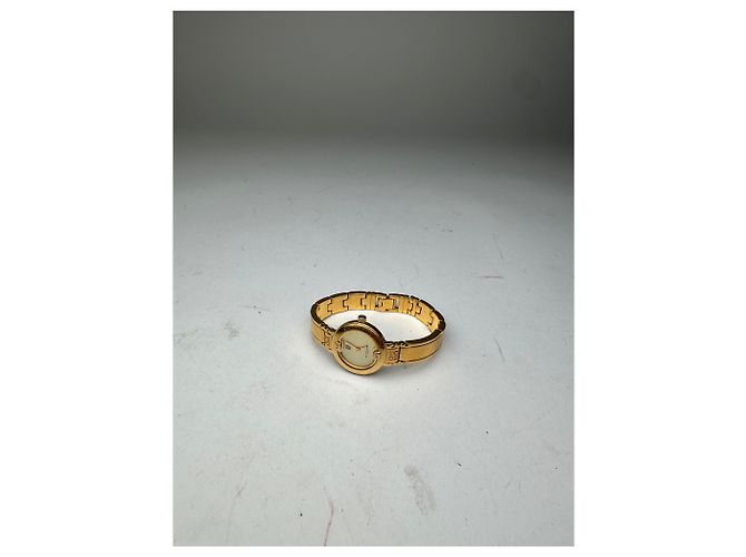 Orologio al Quarzo Placcato Oro Vintage Givenchy 4G D'oro - vista 3