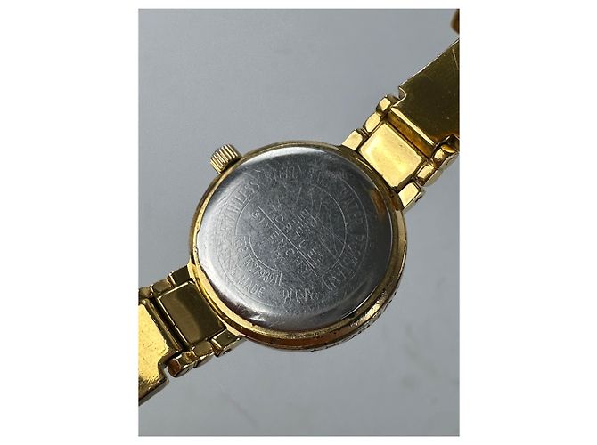 Orologio al Quarzo Placcato Oro Vintage Givenchy 4G D'oro - vista 6