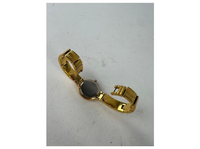 Orologio al Quarzo Placcato Oro Vintage Givenchy 4G D'oro - vista 7