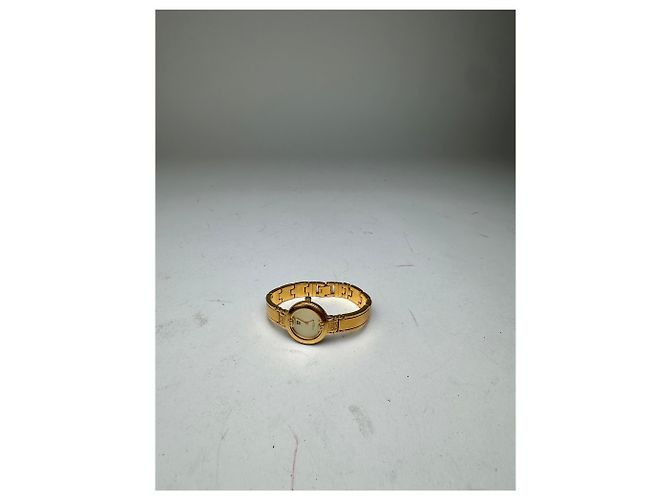 Orologio al Quarzo Placcato Oro Vintage Givenchy 4G D'oro - vista 8