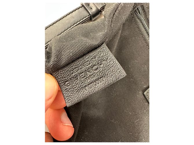 Clutch in pelle vintage Givenchy Avantgarde nera Nero - vista 5