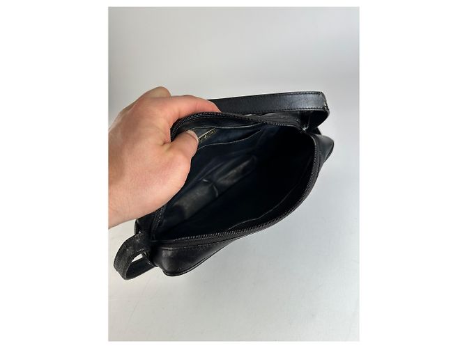 Vintage Givenchy 4G Glattleder Umhängetasche Schwarz - Ansicht 3