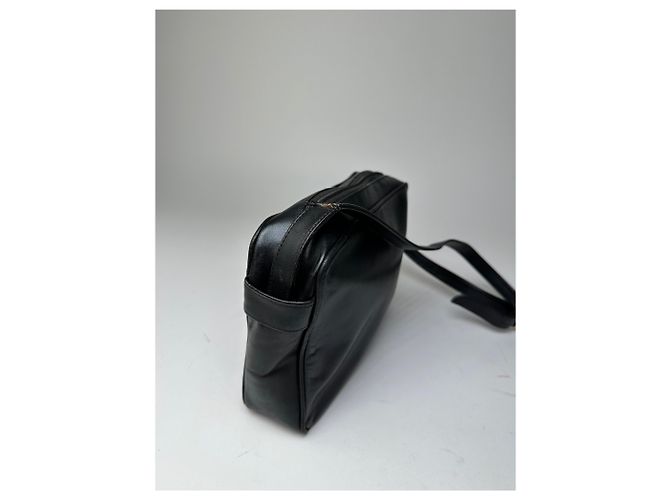 Vintage Givenchy 4G Glattleder Umhängetasche Schwarz - Ansicht 9
