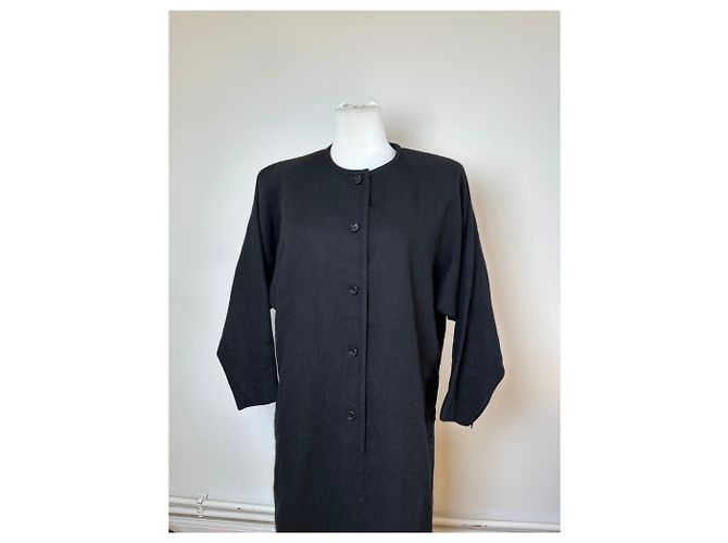 Vintage Givenchy Wollkleid Schwarz M - Ansicht 12
