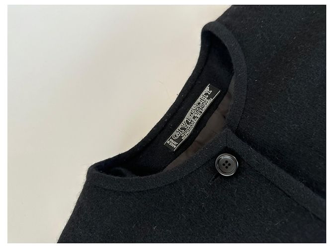 Vintage Givenchy Wollkleid Schwarz M - Ansicht 6