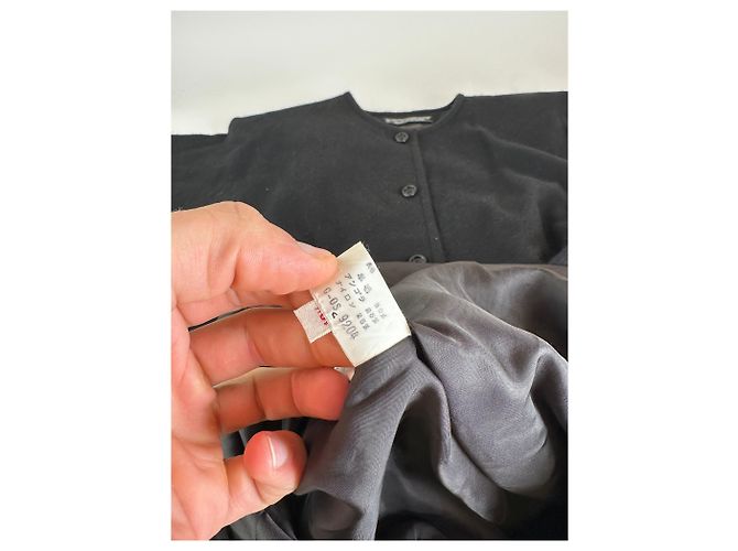 Vintage Givenchy Wollkleid Schwarz M - Ansicht 8