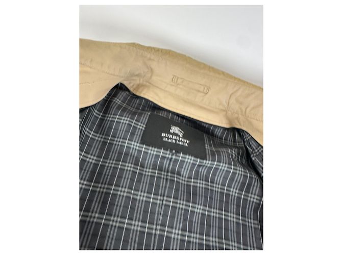 Vintage Burberry Trenchcoat Beige M - Ansicht 11