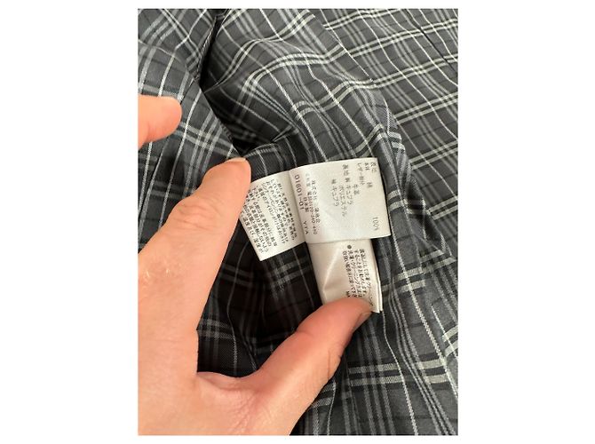Vintage Burberry Trenchcoat Beige M - Ansicht 13